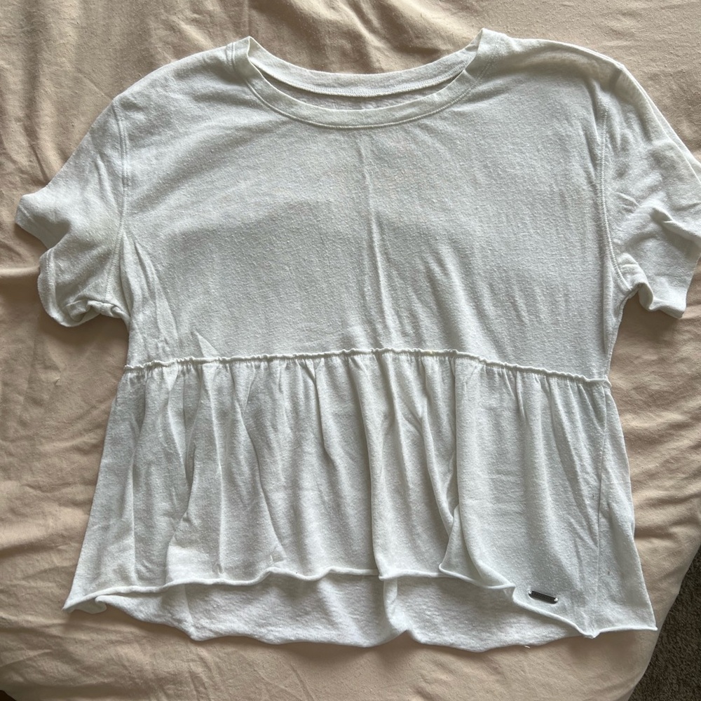 Hollister Peplum Top